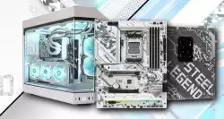 ASROCK MB Desktop B650 Steel Legend, AM5, 4x DDR5, 1x PCIe 5.0 x16, 1x PCIe 3.0 x16, 1x PCIe 4.0 x1  1x Blazing M.2(PCIe Gen5x4), 2x Hyper M.2(PCIe Gen4x4), 2x SATA3 6.0 Gb/s, 1x HDMI, 1x DP, 2.5G LAN, 802.11ax Wi-Fi 6E + BT