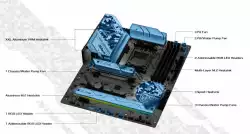 ASROCK MB Desktop B650 Steel Legend, AM5, 4x DDR5, 1x PCIe 5.0 x16, 1x PCIe 3.0 x16, 1x PCIe 4.0 x1  1x Blazing M.2(PCIe Gen5x4), 2x Hyper M.2(PCIe Gen4x4), 2x SATA3 6.0 Gb/s, 1x HDMI, 1x DP, 2.5G LAN, 802.11ax Wi-Fi 6E + BT