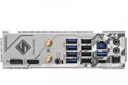 ASROCK MB Desktop B650 Steel Legend, AM5, 4x DDR5, 1x PCIe 5.0 x16, 1x PCIe 3.0 x16, 1x PCIe 4.0 x1  1x Blazing M.2(PCIe Gen5x4), 2x Hyper M.2(PCIe Gen4x4), 2x SATA3 6.0 Gb/s, 1x HDMI, 1x DP, 2.5G LAN, 802.11ax Wi-Fi 6E + BT