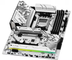 ASROCK MB Desktop B650 Steel Legend, AM5, 4x DDR5, 1x PCIe 5.0 x16, 1x PCIe 3.0 x16, 1x PCIe 4.0 x1  1x Blazing M.2(PCIe Gen5x4), 2x Hyper M.2(PCIe Gen4x4), 2x SATA3 6.0 Gb/s, 1x HDMI, 1x DP, 2.5G LAN, 802.11ax Wi-Fi 6E + BT