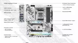ASROCK MB Desktop B650 Steel Legend, AM5, 4x DDR5, 1x PCIe 5.0 x16, 1x PCIe 3.0 x16, 1x PCIe 4.0 x1  1x Blazing M.2(PCIe Gen5x4), 2x Hyper M.2(PCIe Gen4x4), 2x SATA3 6.0 Gb/s, 1x HDMI, 1x DP, 2.5G LAN, 802.11ax Wi-Fi 6E + BT