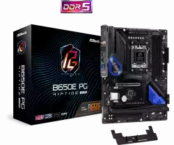 ASROCK MB Desktop B650E PG Riptide Wi Fi, AM5, 4x DDR5, 1x PCIe 5.0 x16, 1x PCIe 3.0 x16, 1x PCIe 4.0 x1, 1x Blazing M.2, 1x Hyper M.2, 1x M.2, 4x SATA3 6.0 Gb/s, 7.1 CH HD Audio, 1x HDMI, 2.5G LAN, 1x USB-C, 6x USB 3.2, 9x USB 2.0