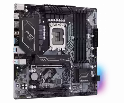 ASROCK MB Desktop B660M Pro RS (S1700, B660M, 4xDDR4, 2x PCIe x16, 1x PCIe 3x1, 4xSATA, 2xM.2 PCIe, 7x USB 3.2, 6x USB 2.0, DP, HDMI, GLAN, mATX) Retail.