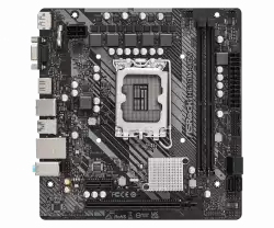 ASROCK Main Board Desktop H610M-HDV (S1700, 2x DDR4, 1x PCIe x16, 1x PCIe x1, 4x SATA3 6.0Gb/s, 4x USB 3.2, 6x USB 2.0, 1x VGA, 1x HDMI, 1x DP 1.4, 1x GLAN, mATX) Retail