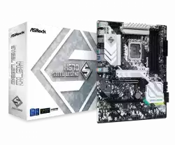ASROCK Main Board Desktop H670 Steel Legend (S1700, H670, 4x DDR4, 2x PCIe x16, 3x PCIe x1, 4x SATA3 6.0Gb/s, 2x m.2 PCIe Gen4x4, RAID 0,1,5,10, 8x USB 3.2, 1x USB-C 1x RJ-45 2.5G Lan, HDMI, DP, ATX, Retail