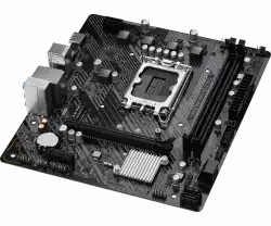 ASROCK MB Desktop H610M-H2/M.2, S1700, 2x DDR5, 1x PCIe 4.0 x16, 1x PCIe 3.0 x1, 1x SSD Ultra M.2 PCIe, 4x SATA3 6.0Gb/s, 4x USB 3.2, 6x USB 2.0, 1x VGA, 2x HDMI, 1x GLAN, mATX.