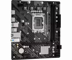 ASROCK MB Desktop H610M-H2/M.2, S1700, 2x DDR5, 1x PCIe 4.0 x16, 1x PCIe 3.0 x1, 1x SSD Ultra M.2 PCIe, 4x SATA3 6.0Gb/s, 4x USB 3.2, 6x USB 2.0, 1x VGA, 2x HDMI, 1x GLAN, mATX.