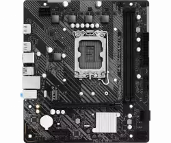 ASROCK MB Desktop H610M-H2/M.2, S1700, 2x DDR5, 1x PCIe 4.0 x16, 1x PCIe 3.0 x1, 1x SSD Ultra M.2 PCIe, 4x SATA3 6.0Gb/s, 4x USB 3.2, 6x USB 2.0, 1x VGA, 2x HDMI, 1x GLAN, mATX.