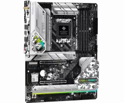 ASROCK MB Desktop Z790 Steel Legend (S1700, 4x DDR5, 1x PCIe 5.0 x16, 1x PCIe 4.0 x16, 1x PCIe 3.0 x1, 4x Hyper M.2, 1x Blazing M.2, 8x SATA3, 2x USB-C, 16x USB 3.2, 5x USB 2.0, 1x RJ-45 2.5GB Lan, 802.11ax Wi-Fi 6E Module, 1x HDMI, 1x DP, ATX