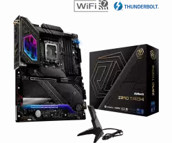ASROCK MB Desktop Z890 Taichi, S1851, 4x DDR5, 1x PCIe 5.0 x16, 1x PCIe 4.0 x4, 1x Blazing M.2, 5x Hyper M.2, 4x SATA3, 3x USB-C, 12x USB 3.2, 6x USB 2.0, 2x RJ-45 2.5GB / 5GB Lan, 802.11ax Wi-Fi 7 + Bluetooth 5.4, 1x SPDIF, ATX