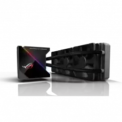 ASUS ROG RYUJIN 360 all in one liquid CPU cooler color OLED Aura 120mm radiator