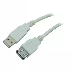 CABLE USB 2.0 EXTENSION 3M                          