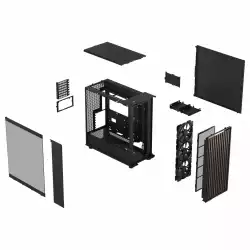 FD NORTH XL CHARCOAL BLACK TG FD NORTH XL CHARCOAL BLACK TG
