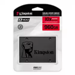 Kingston A400 960GB SSD, 2.5” 7mm, SATA 6 Gb/s, Read/Write: 500 / 450 MB/s