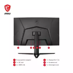 Монитор MSI 23.6 G24C4 E2 CURVED