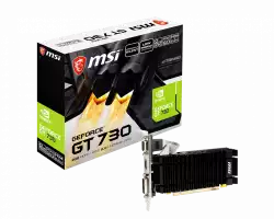 MSI Video Card Nvidia GT 730 N730K-2GD3H/LPV1 (GT730, 2GB DDR3 64bit, 1xHDMI, 1xDVI-D, 1xVGA, 23W)