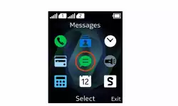 Смартфон NOKIA 105 4G DS CHARCOAL