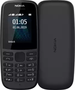 Смартфон NOKIA 105 DS BLACK 2019                          