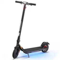 Sharp Electric Scooter, Range per charge: 25 km, LED Display, USB Charging Port, Bluetooth, IPX4 certification, Wheel size: 8.5", Dual brake systems, Wooden illuminated deck, Max load: 120 kg, Black + Sharp SG-PH01EW-1P - WiFi Smart Plug