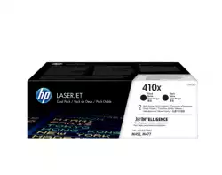 HP 410X 2-pack High Yield Black Original LaserJet Toner Cartridges