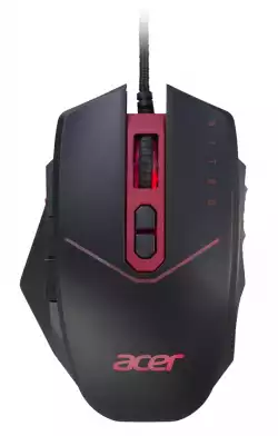Acer Nitro Gaming Mouse Retail Pack, up to 4200 DPI, 6-level DPI Switch, 4 x 5g weights to customize, Burst Fire button