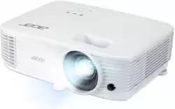 Acer Projector P1157i DLP, SVGA (800x600), 4800 ANSI LUMENS, 20000:1,HDMI, RCA, Wireless dongle included, Audio in/out, VGA out, USB type A (5V/1A), RS-232,Bluelight Shield, LumiSense, Built-in 3W Speaker, 2.4kg, White