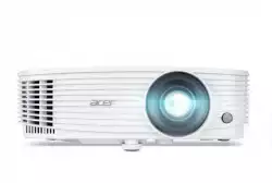 ACER P1357Wi projector DLP WXGA 1280x800 16:10 4500 ANSI Lumen 20.000:1 31DB 2xHDMI VGA RCA USB A wireless projection white