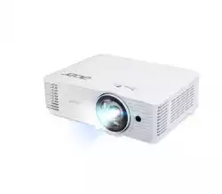 Acer Projector S1387, DLP, Short Throw, WXGA (1280x800), 4000 ANSI Lumens, 20,000:1 Dynamic Black, HDMI 3D Ready, 2? HDMI (1.4b), DC Out (5V/1A, USB-A), RS232, Speaker 16W, Bluelight Shield, 3.1 kg, 3Y, White