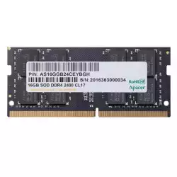 Apacer 16GB Notebook Memory - DDR4 SODIMM 2666MHz, 1024x8                          
