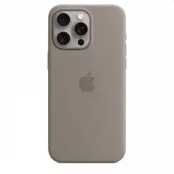 Apple iPhone 15 Pro Max Silicone Case with MagSafe - Clay                          