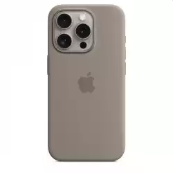 Apple iPhone 15 Pro Silicone Case with MagSafe - Clay                          
