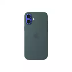 Apple iPhone 16 Plus Silicone Case with MagSafe - Lake Green (Seasonal)                          