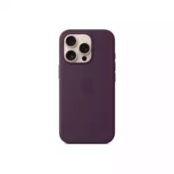 Apple iPhone 16 Pro Silicone Case with MagSafe - Plum                          