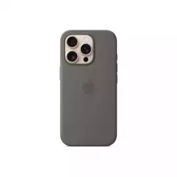 Apple iPhone&nbsp;16 Pro Silicone Case with MagSafe - Stone Gray                          