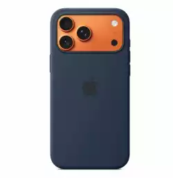 Apple iPhone 17 Pro Max Silicone Case with MagSafe – Midnight