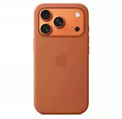 Apple iPhone 17 Pro Silicone Case with MagSafe - Terra Cotta