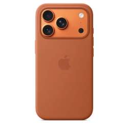 Apple iPhone 17 Pro Silicone Case with MagSafe - Terra Cotta                          