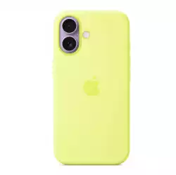 Apple iPhone 17 Silicone Case with MagSafe - Neon Yellow