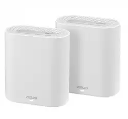ASUS Tri-Band WiFi 6 Mesh WiFi System suitable for all businesses 2 pack white