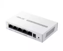 ASUS EBP15 5-Port GbE smart managed PoE+ switch 4 PoE+ ports 60W Supports PoE priority setting