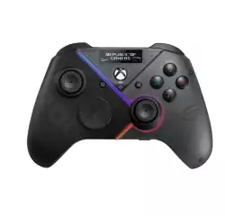 Asus ROG Raikiri Pro OLED display, tri-mode connectivity, remappable buttons&triggers, 4 rear buttons, step&linear triggers, adjustable joystick sensitivity, 3.5mm jack with ESS DAC, for PC and Xbox