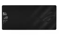 Asus ROG Sheath II XXL Gaming Mouse Pad, Advanced Cooling Fabric, Durable Anti-Fray Edges, Non-Slip Rubber Base, 400 x 900 x 3mm, Black