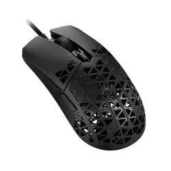 Asus TUF Gaming M4 Air Wired Gaming Mouse, 16,000 DPI Sensor, 6 Programmable Buttons, Ultralight Air Shell, IPX6 water resistance, ASUS Antibacterial Guard, TUF Gaming Paracord, pure PTFE feet, Black                          