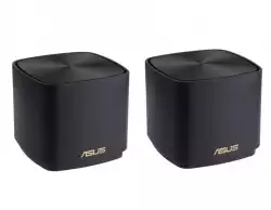 Asus Mesh WiFi, ZenWiFi XD4 Plus 2PK, AX1800, Dual-Band, coverage up to 307m2, Dual-Core CPU, 128MB/256MB Flash/RAM, Gigabit, AiProtection Classic, Traditional QoS, VPN server/client, IPTV, AiMesh, montare pe perete, Black