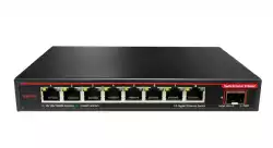 Asustor ASW209X, Switch"nstor 9 Gen2, 9-port 1x 10GbE (10G/2.5G/1G, SFP+), 8x 2.5GbE (2.5G/1G/100M, RJ45), Black