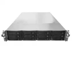 Asustor AX7012R Xpanstor 12Rl, 12 Bay Rackmount NAS Storage Capacity Expander, 12 x SAS3 12Gb/s; SATA3 6Gb/s; 3.5" HDD, Redundan 650W, Rail, Black                          