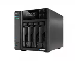 Asustor Lockerstor AS6704T, 4 Bay NAS, Intel Jasper Lake Quad-Core 2.0GHz, 4GB RAM DDR4, 5GbE x 2, M.2 SSD Slotsx4 (Diskless), USB 2.0, USB 3.2 Gen 2x2, Toolless installation, with hot-swappable tray, hardware encryption, MyArchive, EZ connect, EZ Sync                          