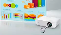 BenQ MW536, DLP, WXGA (1280x800), 20 000:1, 4000 ANSI Lumens, Zoom 1.2x, Glass Lenses, Auto Vertical Keystone, Infographic Mode, Speaker 2W, 2xVGA, 2xHDMI, S-Video, RCA, VGA out,  Audio In/Out, RS232, USB A 1.5A, 2.6 kg, White