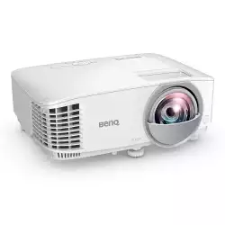 BenQ MW809STH, DLP, WXGA (1280x800), Short-throw (87"@@0.91m), 20,000:1, 3600 AL, 10W Speaker, HDMI 1.4a, USB A 5V/1.5A, Audio in x2, Audio out, up to 15,000 hrs lamp life, Optional interactive kit(PW02/PT12), 2.8kg, White