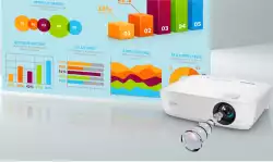 BenQ MX536, DLP, XGA (1024x768), 20 000:1, 4000 ANSI Lumens, Zoom 1.2x, Glass Lenses, Auto Vertical Keystone, Infographic Mode, Speaker 2W, 2xVGA, 2xHDMI, S-Video, RCA, VGA out,  Audio In/Out, RS232, USB A 1.5A, 2.6 kg, White                          